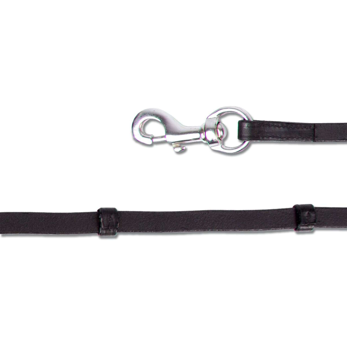 Waldhausen Riendas Islandesas Con Mosquetones Negro/Plata