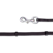 Waldhausen Riendas Islandesas Con Mosquetones Negro/Plata