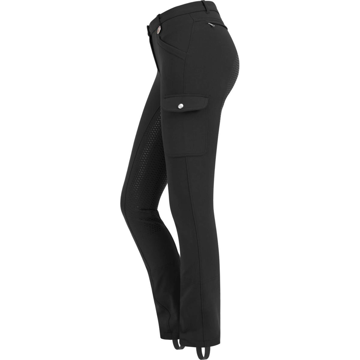 ELT Pantalones Jodhpur Micro Cargo Silicona Negro