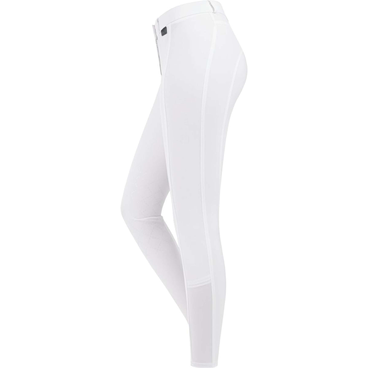 ELT Pantalón de Equitación Micro Rodilleras de Silicona Blanco