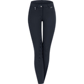ELT Pantalón de Equitación Micro Rodilleras de Silicona Azul noche