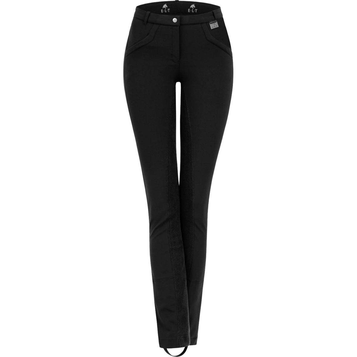ELT Pantalones Jodhpur Micro Negro