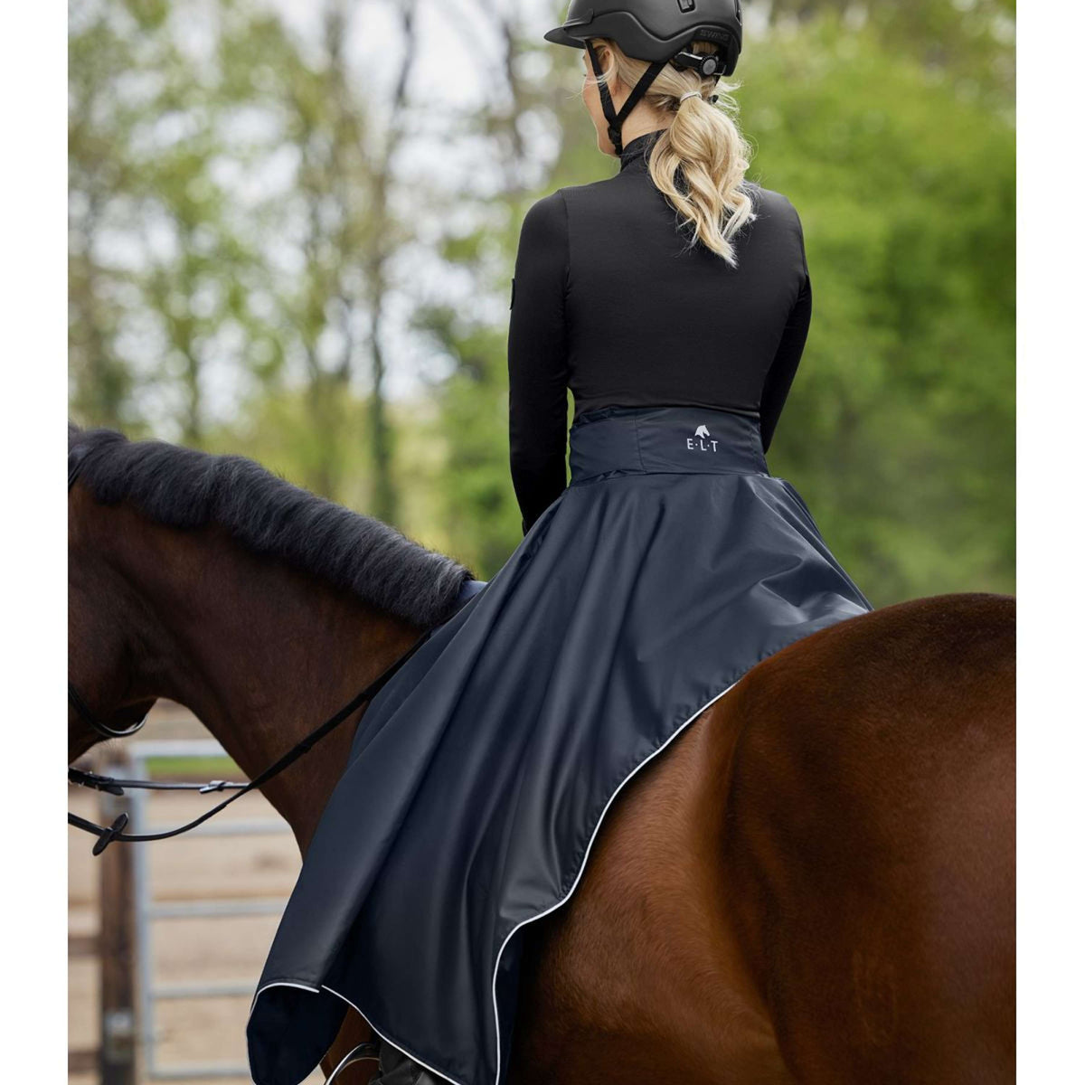 ELT Falda de Equitación Lotta Thermo Nightblue