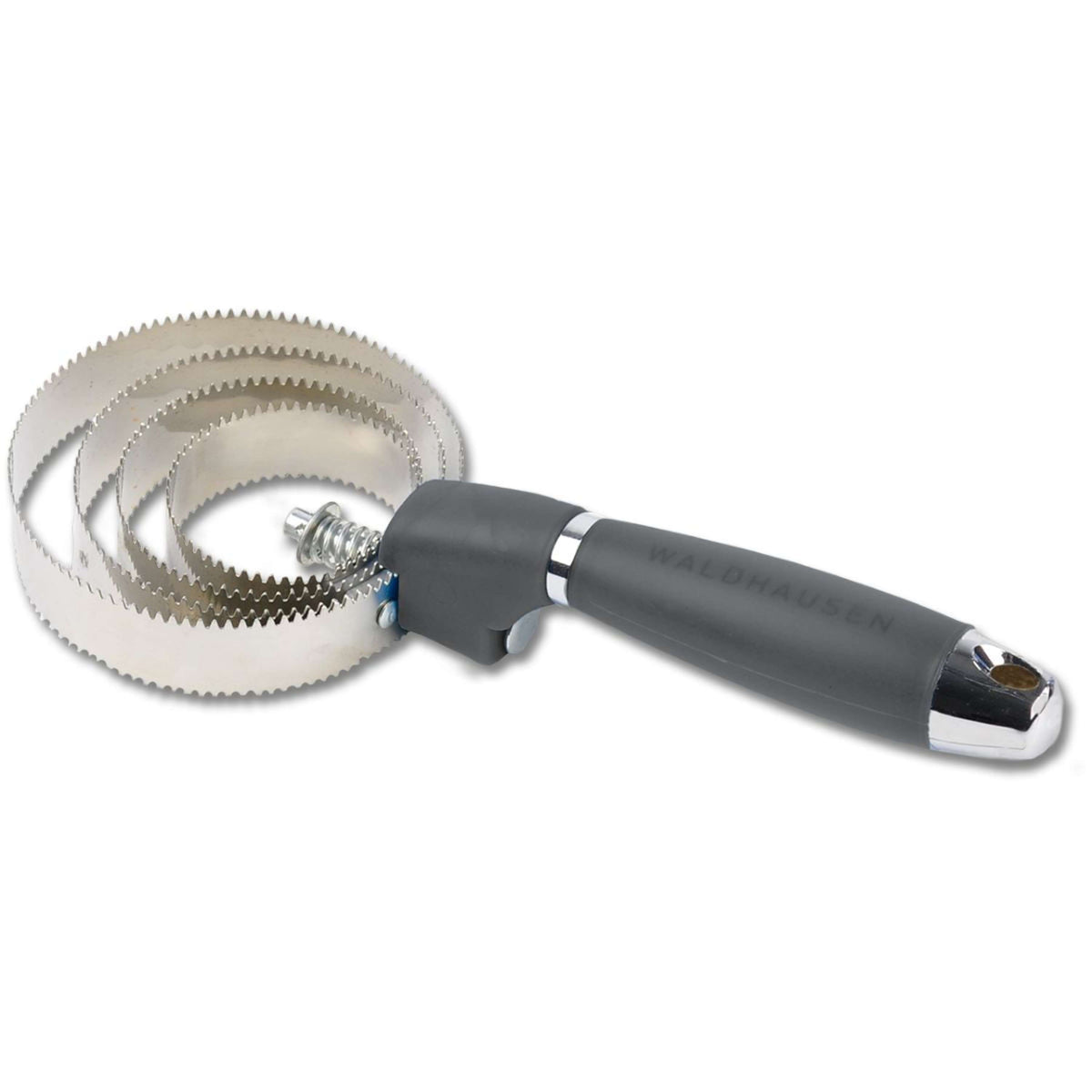 Waldhausen Cepillo de curry con Empuñadura de Gel Negro