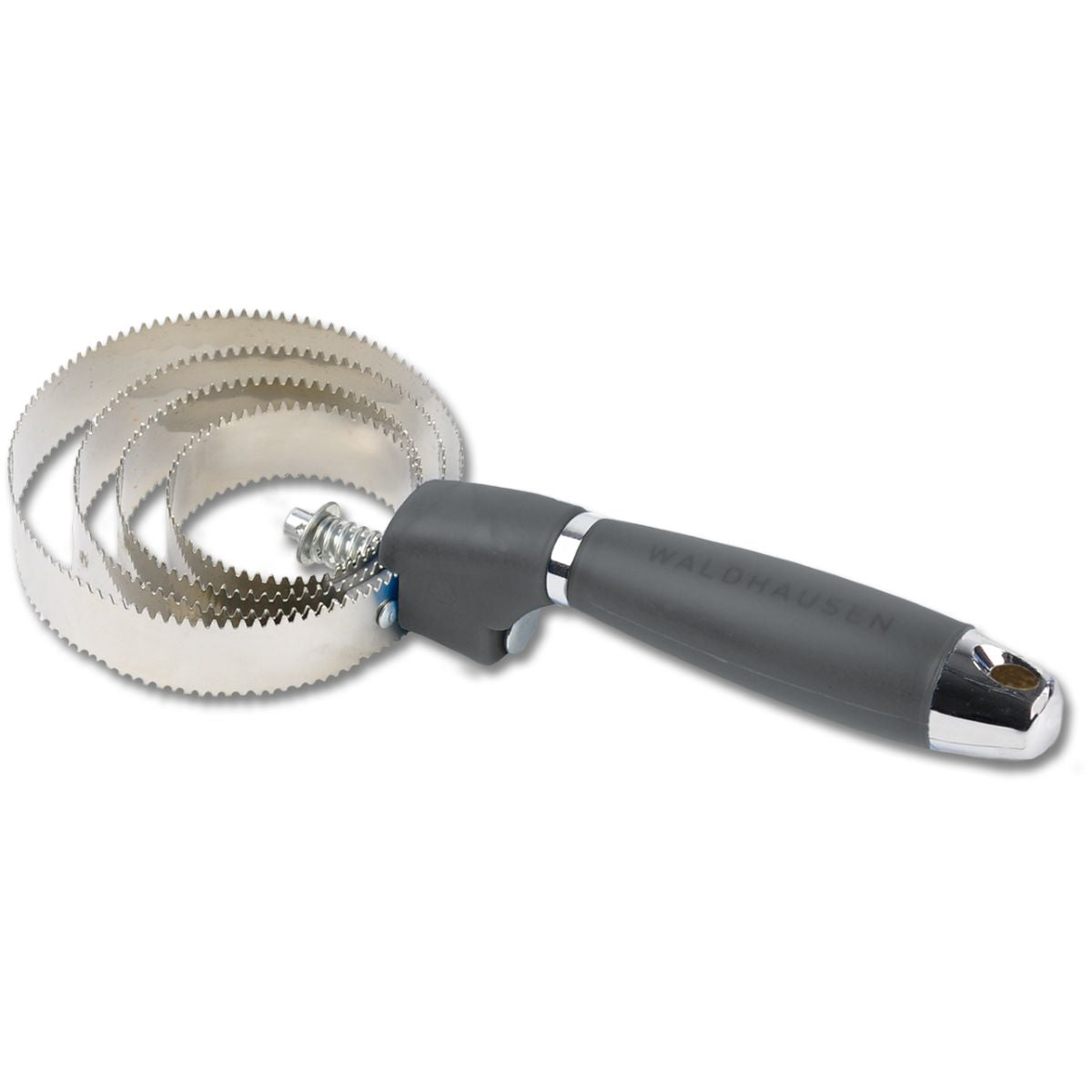 Waldhausen Cepillo de curry con Empuñadura de Gel Negro