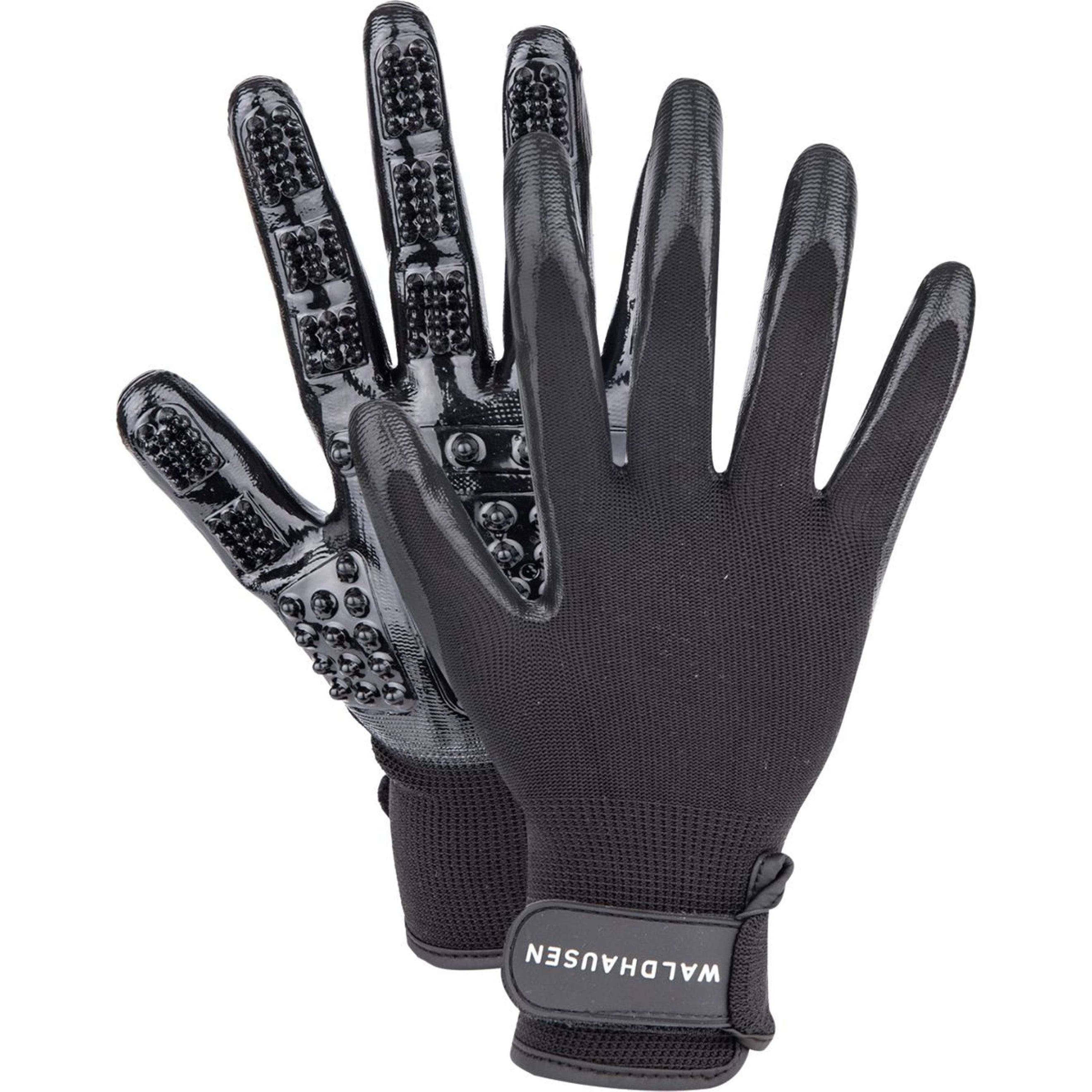 Waldhausen Guantes de aseo Negro