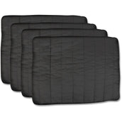 Waldhausen Almohadillas para Vendajes Delante y Detrás Negro