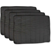 Waldhausen Almohadillas para Vendajes Delante y Detrás Negro