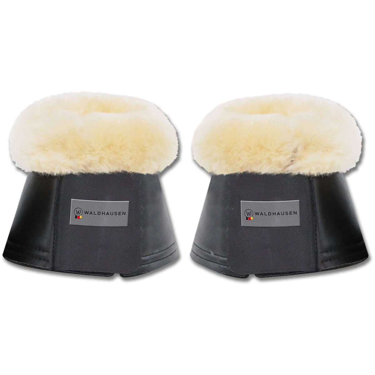Waldhausen Botas de Campana con Piel de Oveja Negro