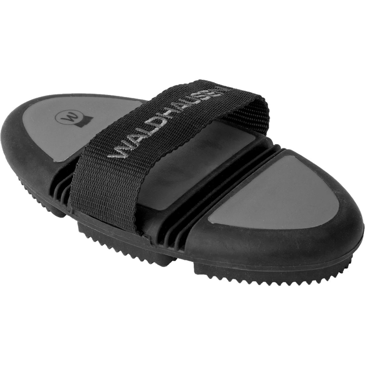 Waldhausen Cepillo de curry Flex Negro Gris