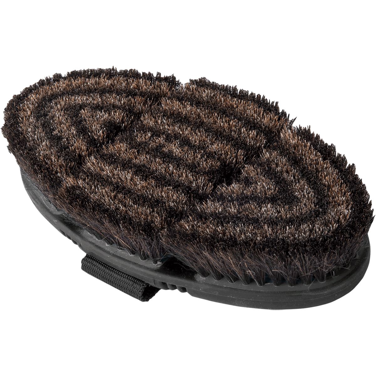 Waldhausen Cepillo Suave Flex Cabello de Caballo Negro Gris