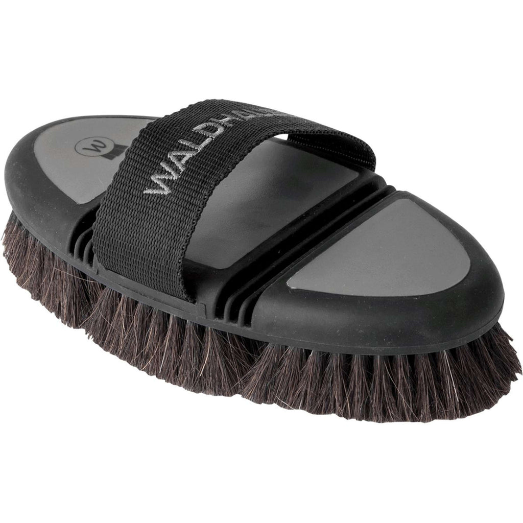 Waldhausen Cepillo Suave Flex Cabello de Caballo Negro Gris