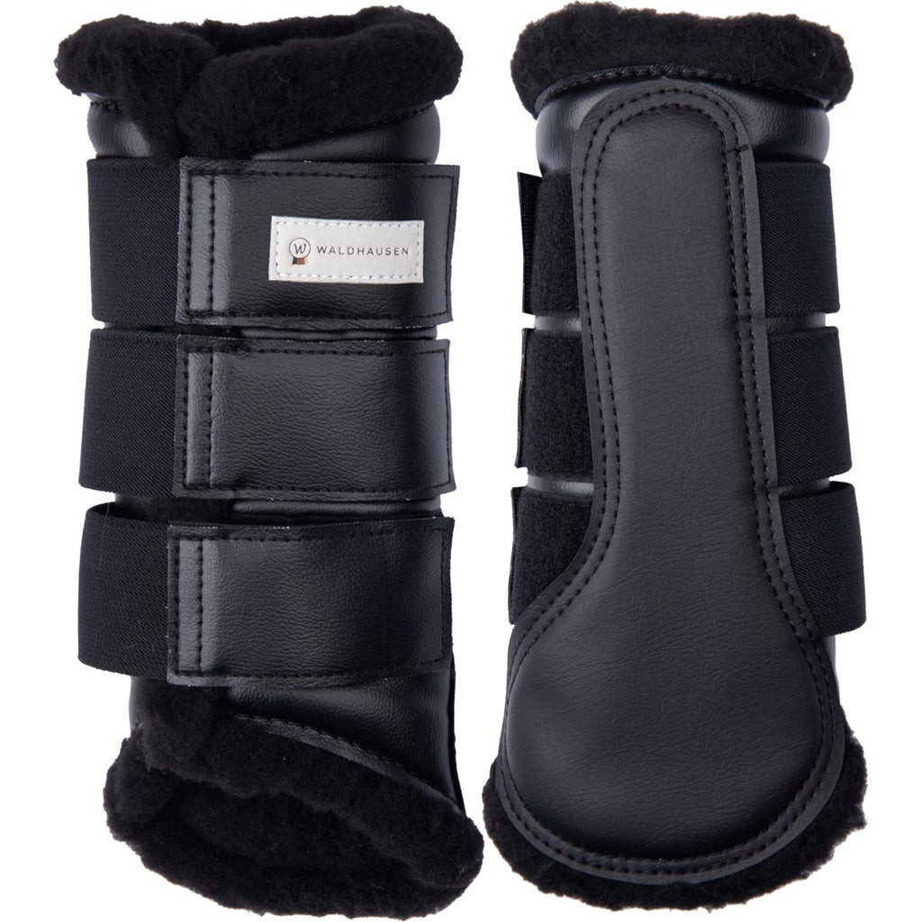 Waldhausen Protectores de piernas Soft Doma Negro