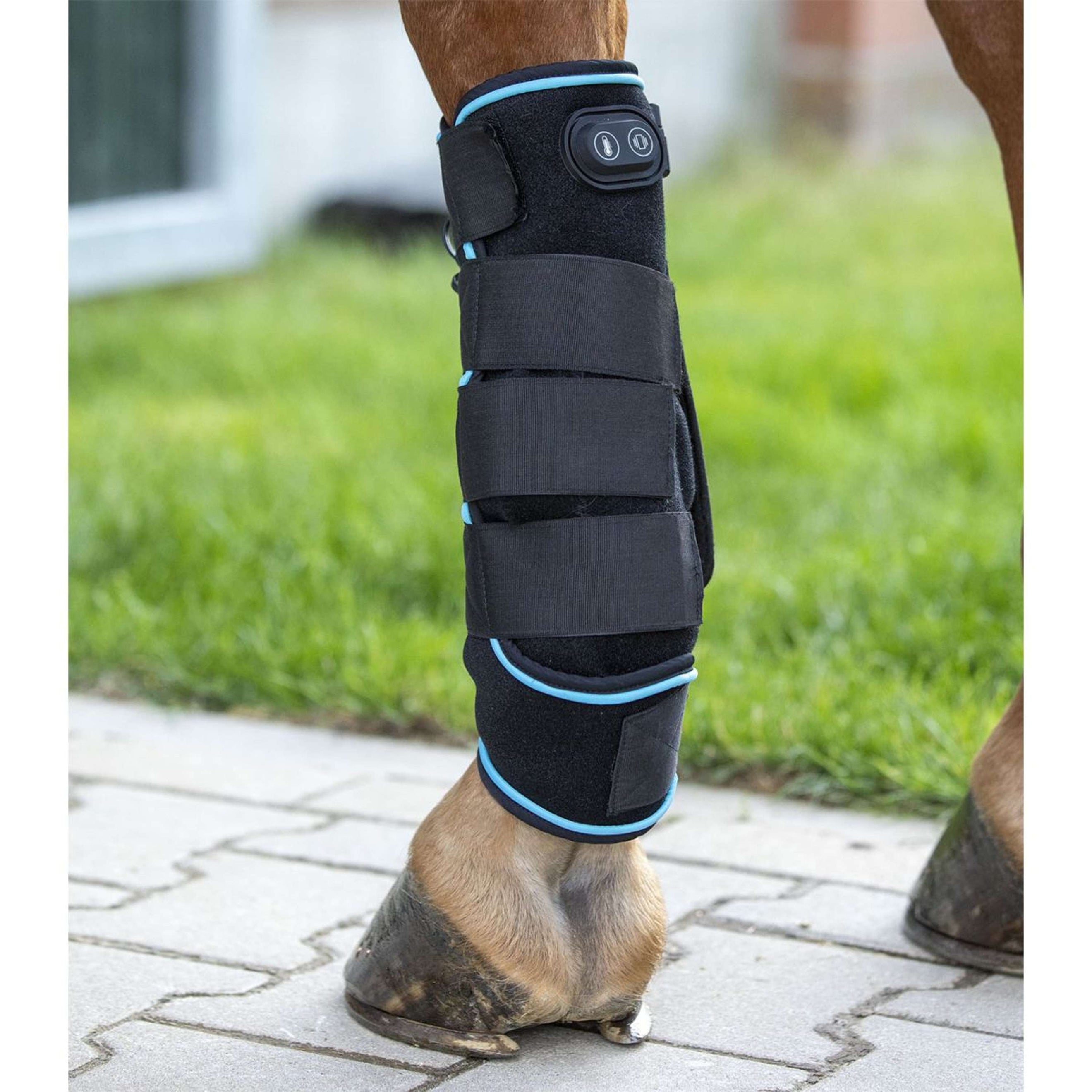Waldhausen Protector de piernas Health & Care Negro