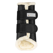 Waldhausen Protectores de piernas Comfort Negro/Naturaleza