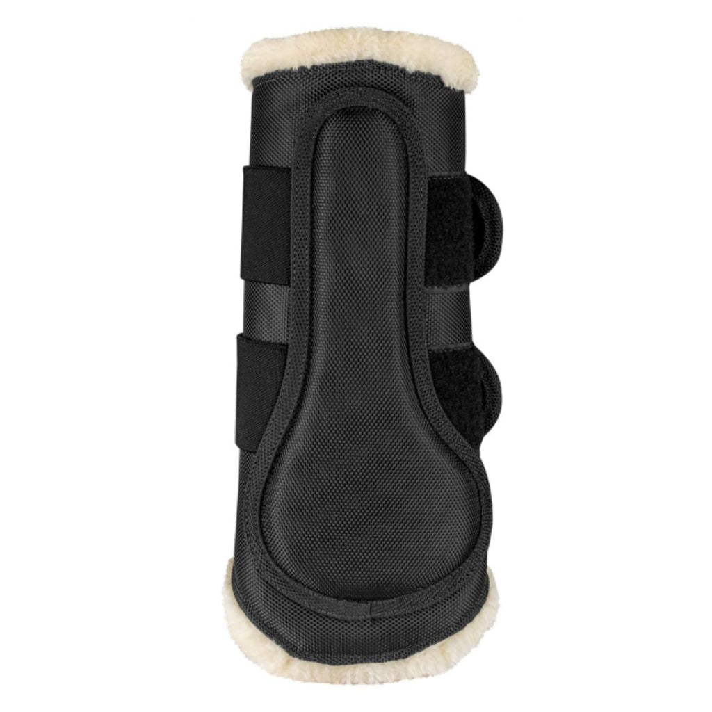 Waldhausen Protectores de piernas Comfort Negro/Naturaleza