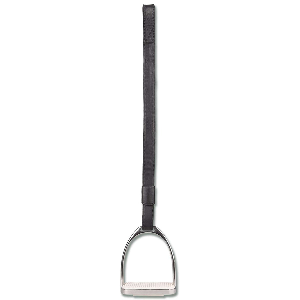 Waldhausen Correa de estribo X-Line Leder Negro