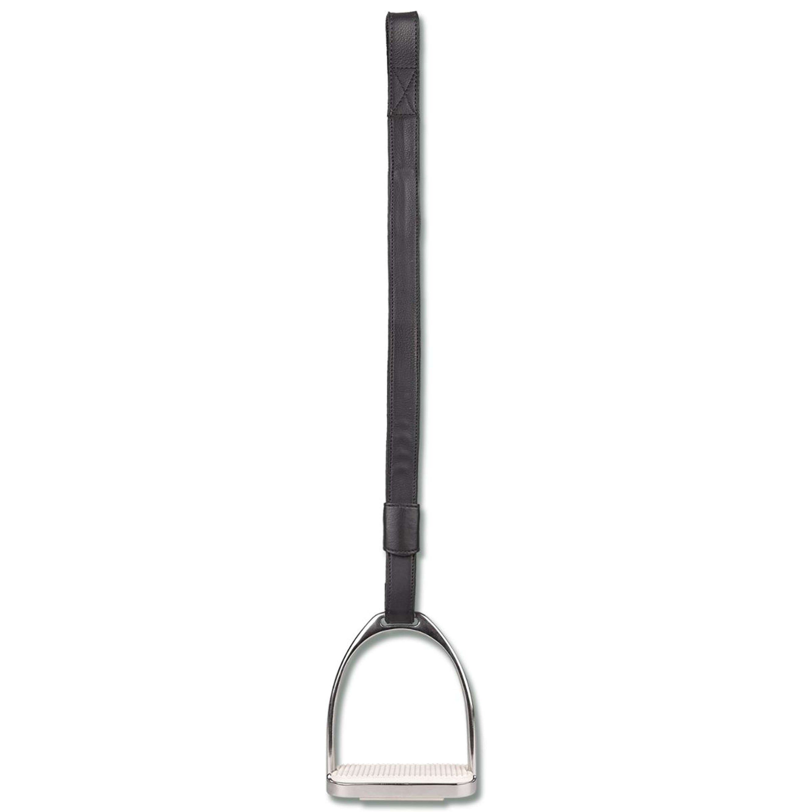 Waldhausen Correa de estribo X-Line Leder Negro