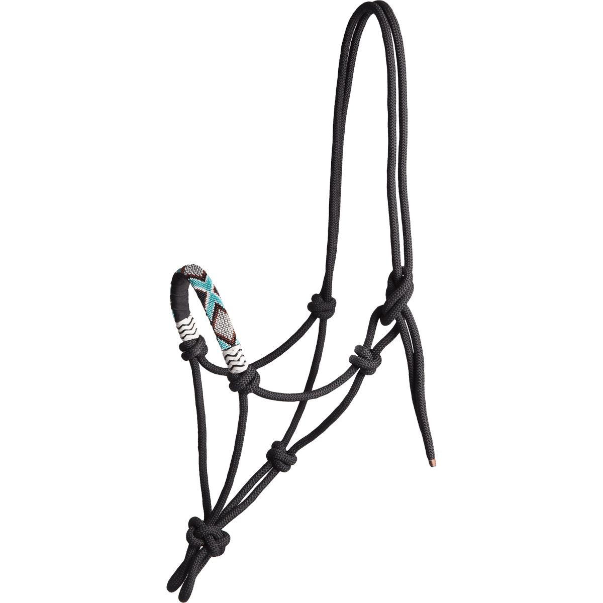 Waldhausen Cabezada de Cuerda Pearls Negro