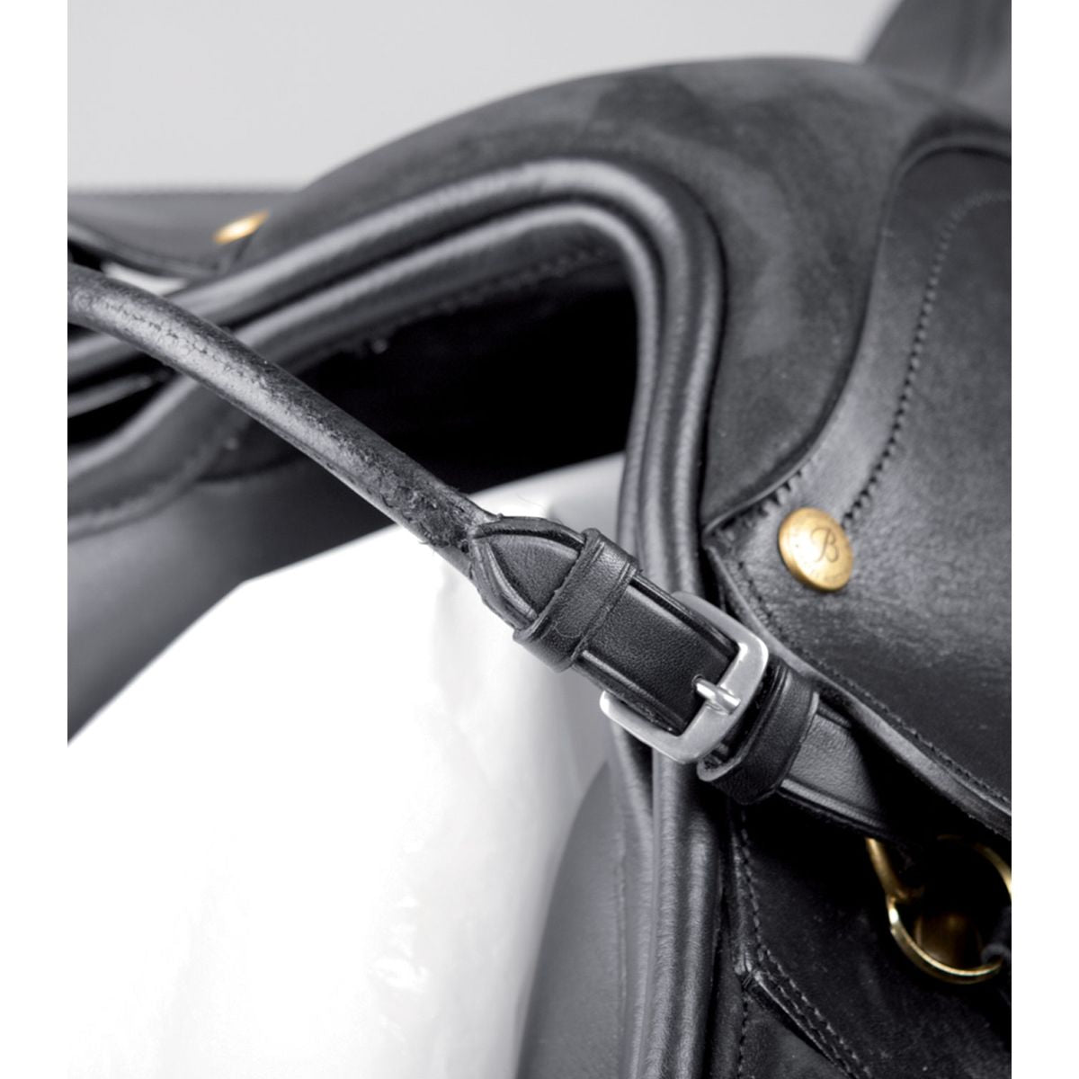 Waldhausen Correa para Silla de Montar Español: Redondo Negro
