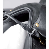 Waldhausen Correa para Silla de Montar Español: Redondo Negro