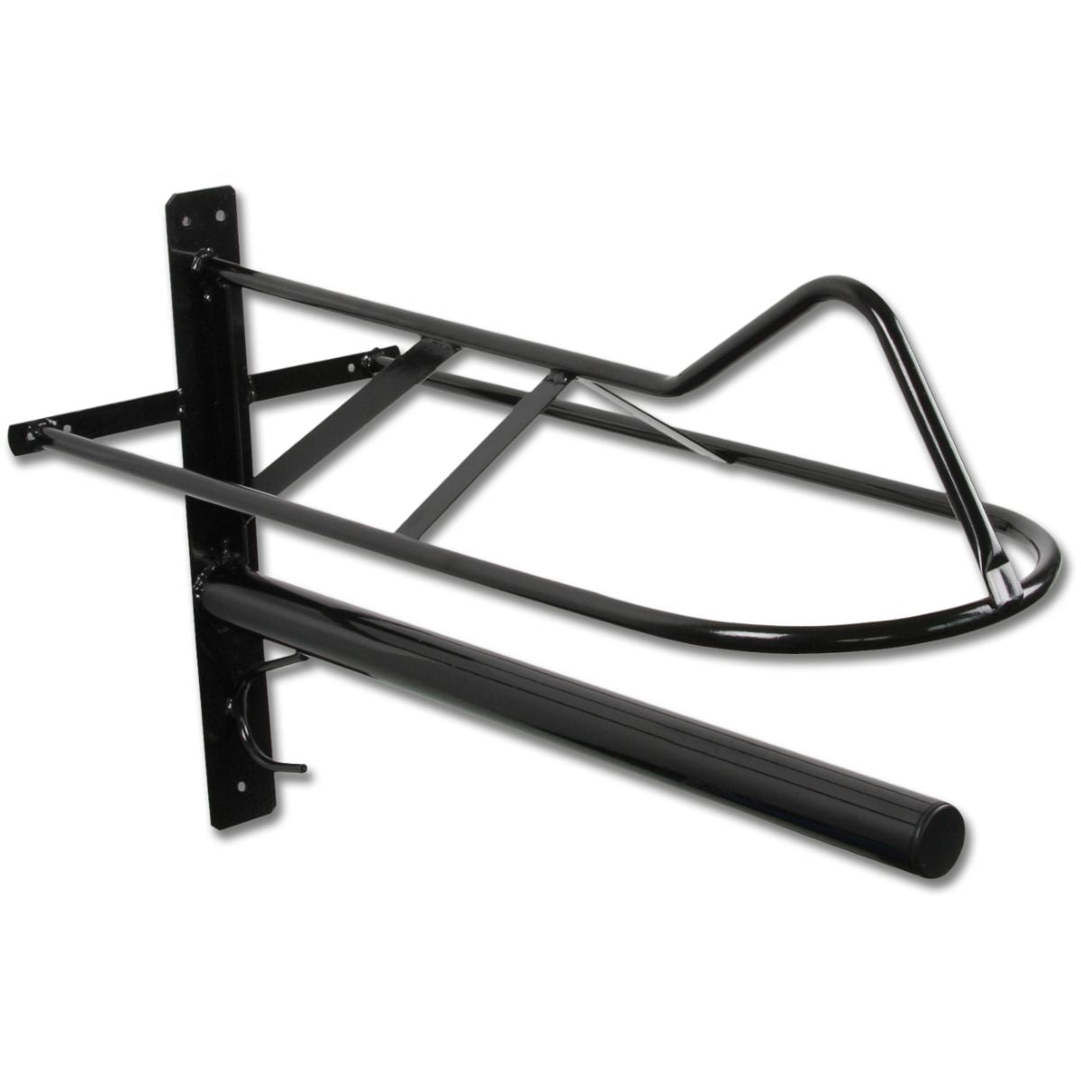 Waldhausen Soporte para Sillín con Barra para Mantillas Negro