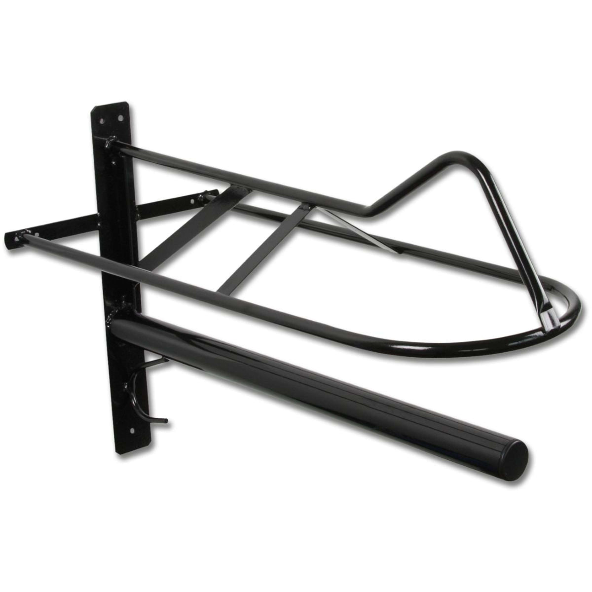 Waldhausen Soporte para Sillín con Barra para Mantillas Negro