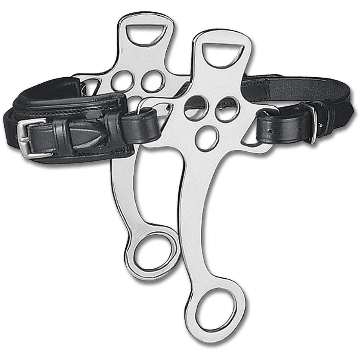 Waldhausen Hackamore con Muserola de Cuero Negro