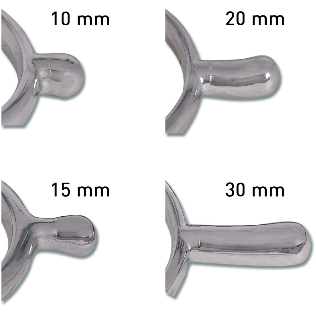 Waldhausen Espuelas De Botón Crystal Mujer Blanco