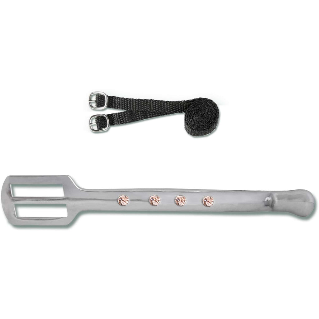 Waldhausen Espuelas De Botón Crystal Mujer Blanco