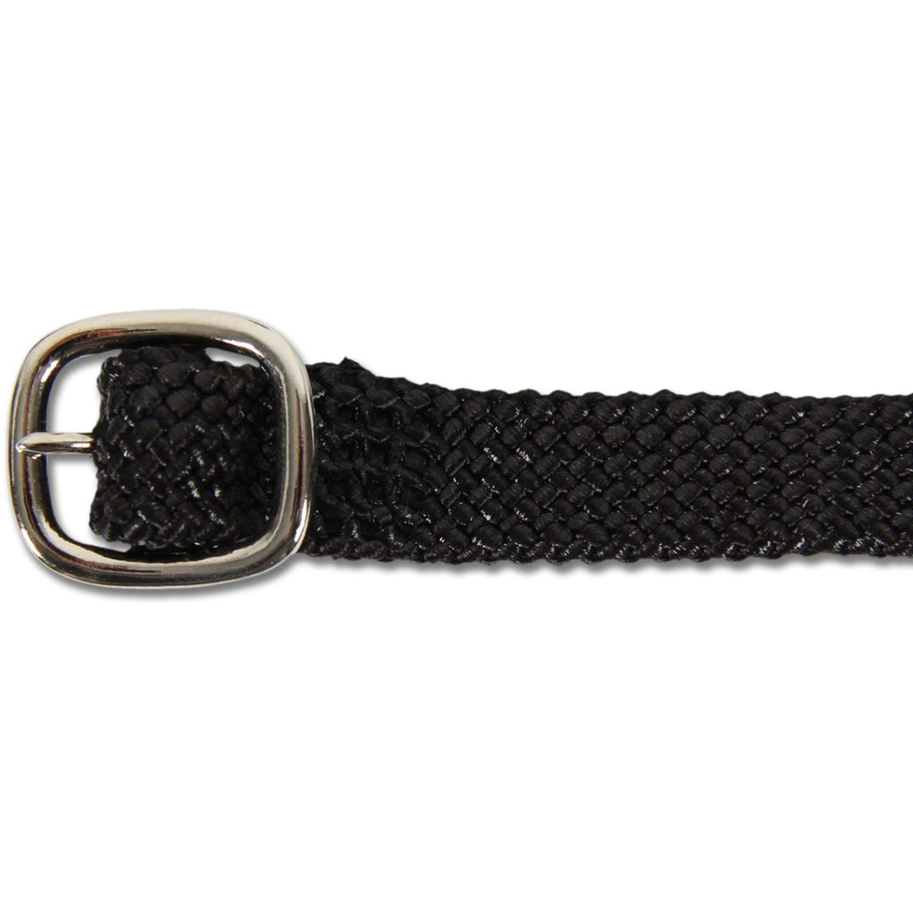 Waldhausen Sporenriemen Premium Nylon Negro/Plata