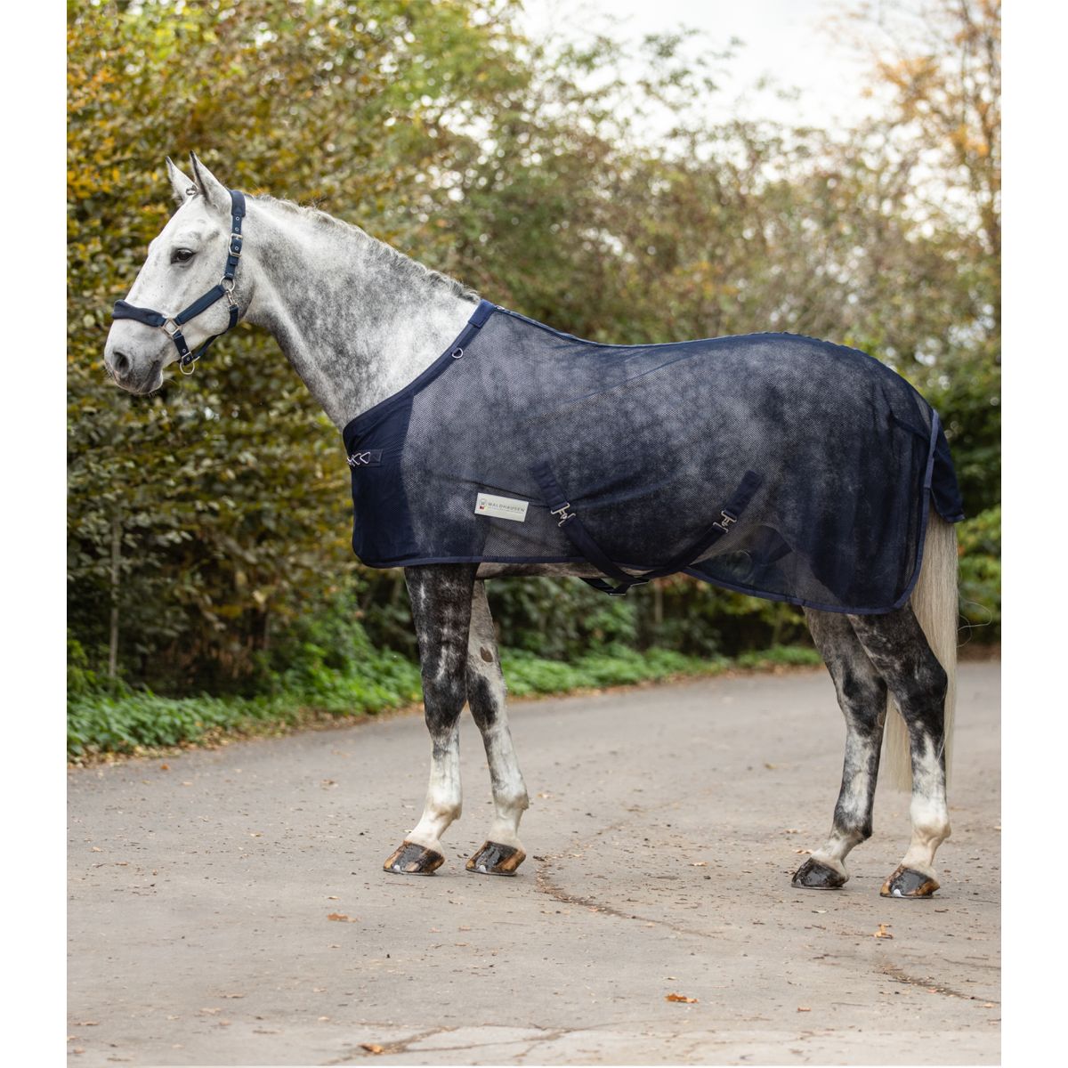 Waldhausen Manta Antimoscas Comfort con Cinchas Cruzadas Nightblue