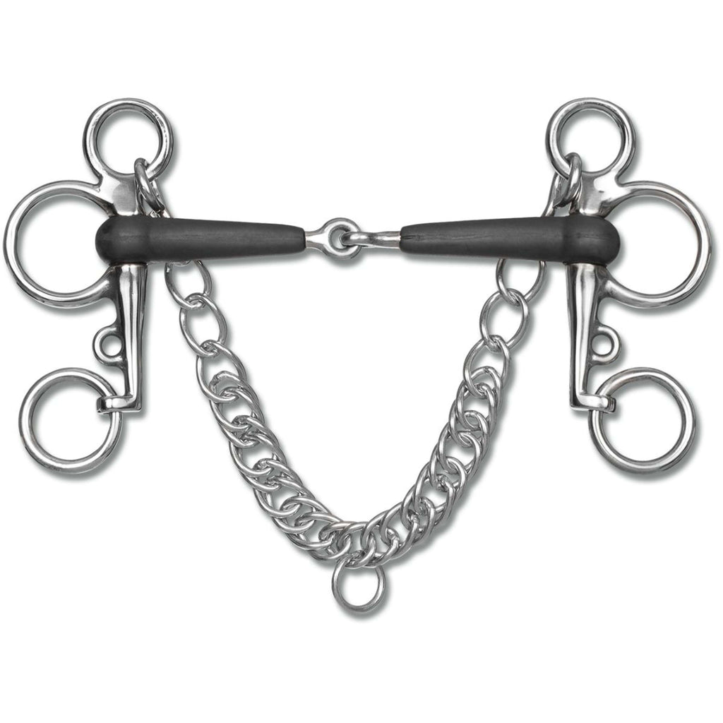 Waldhausen Bocado Pelham 15mm Goma Sencillo Partida