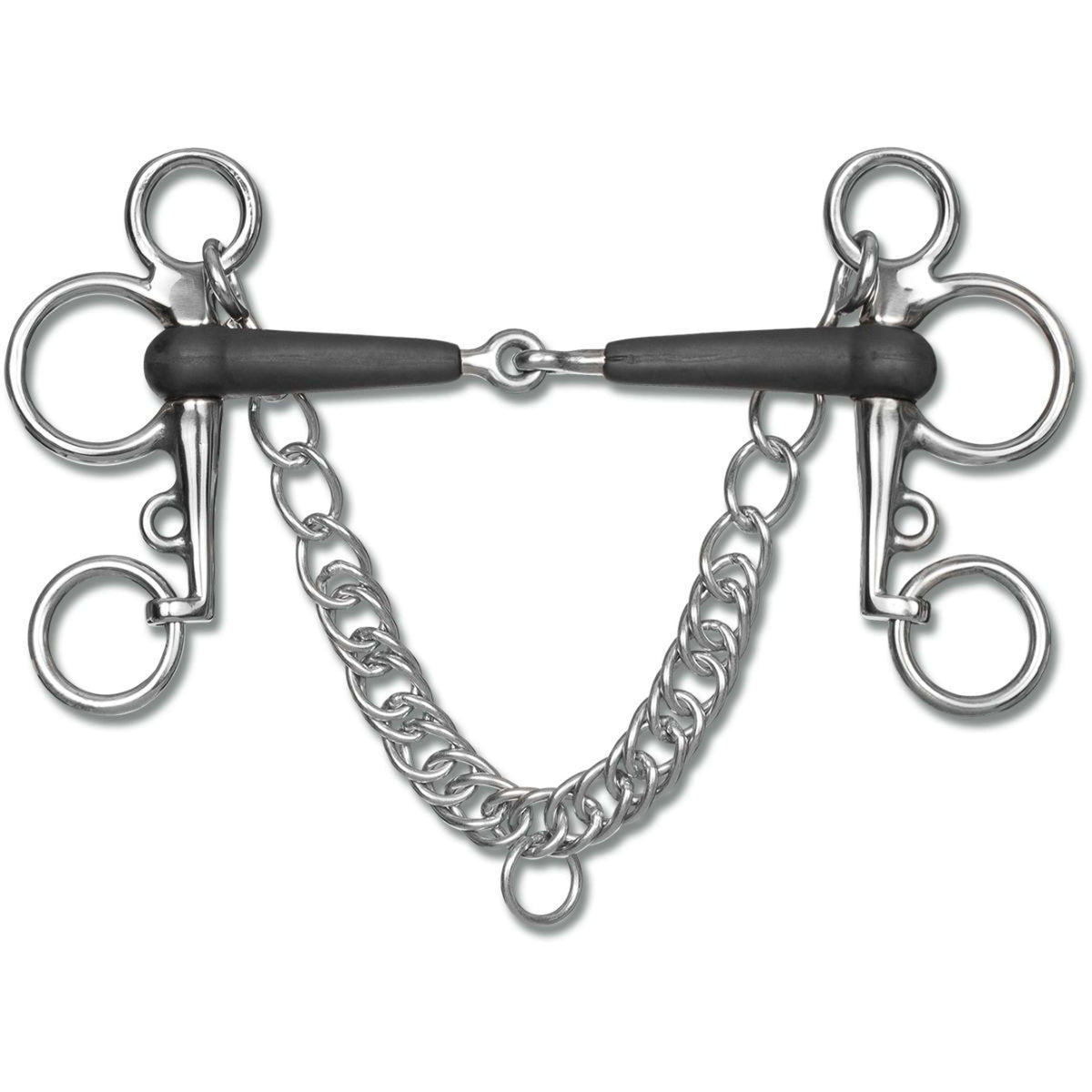 Waldhausen Bocado Pelham 15mm Goma Sencillo Partida
