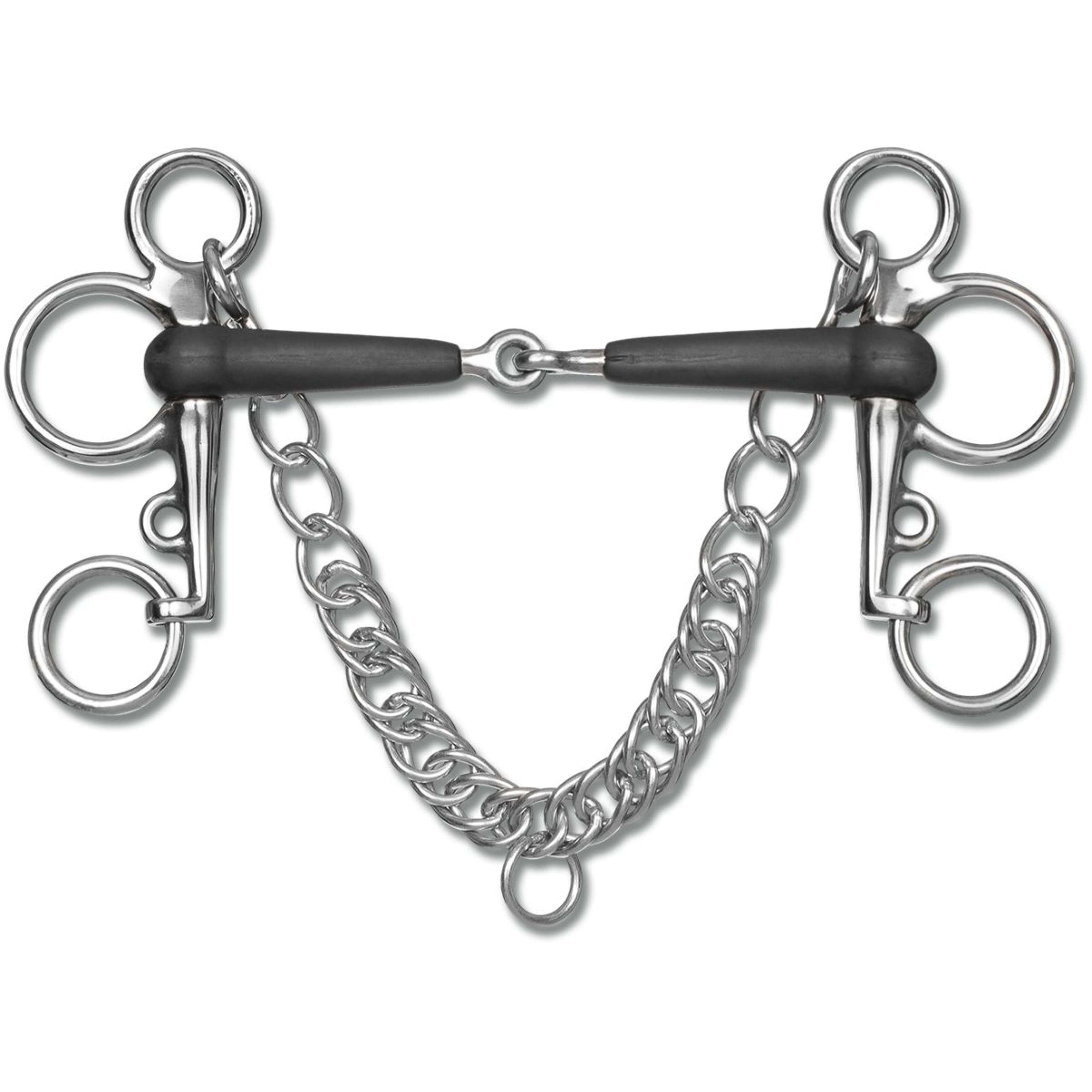 Waldhausen Bocado Pelham 15mm Goma Sencillo Partida