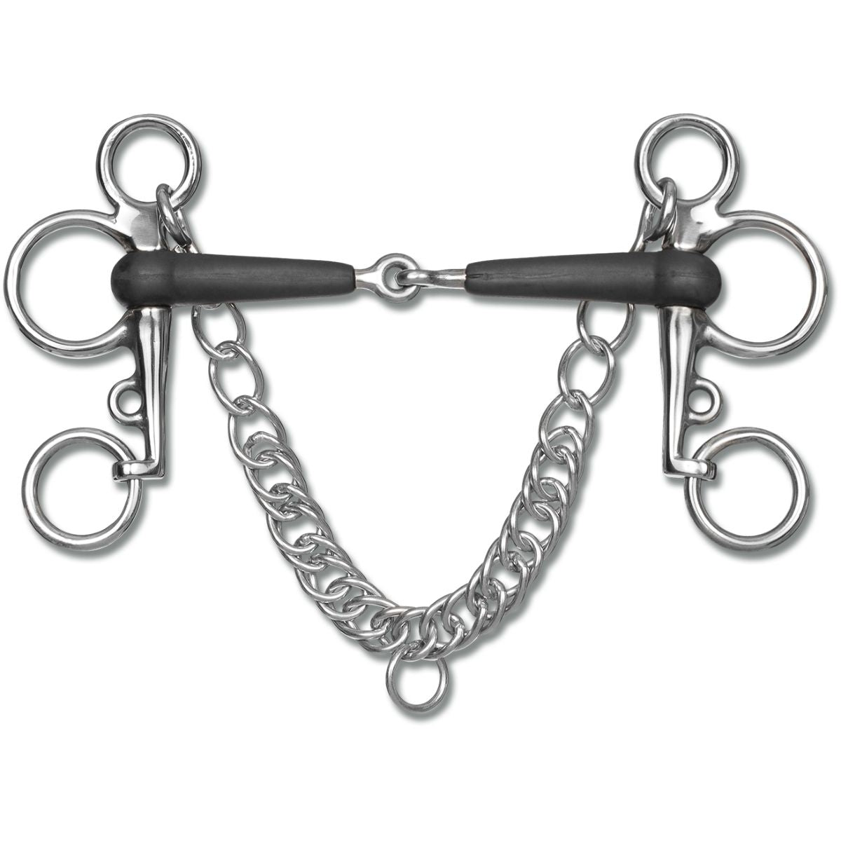 Waldhausen Bocado Pelham 15mm Goma Sencillo Partida