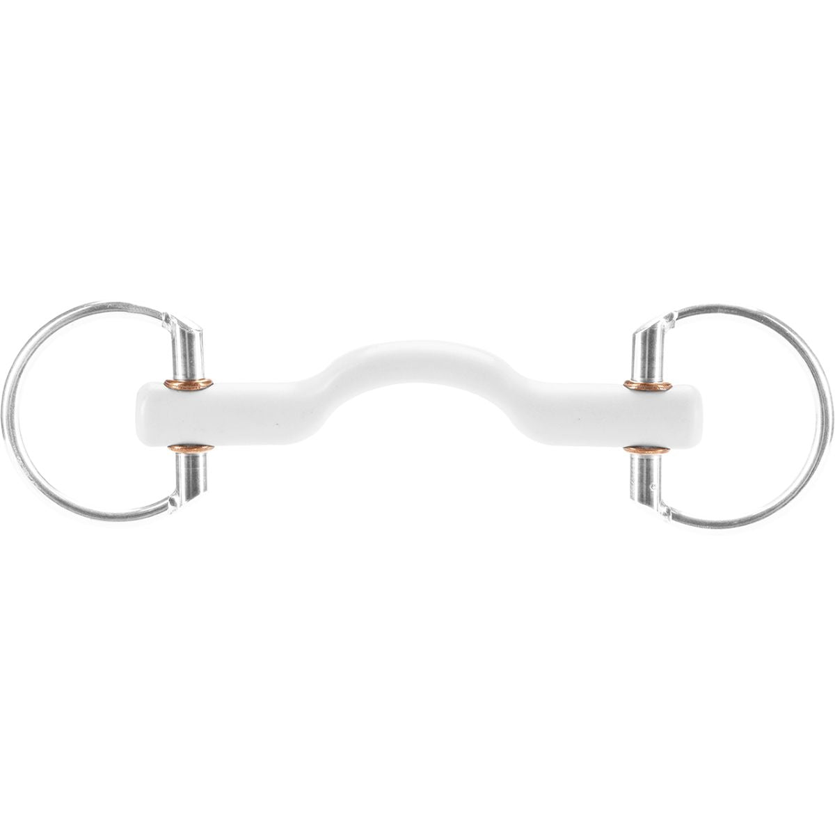 Beris Filete de Argolla Partida con Puente Suave para la Lengua