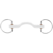 Beris Filete de Argolla Partida con Puente Suave para la Lengua