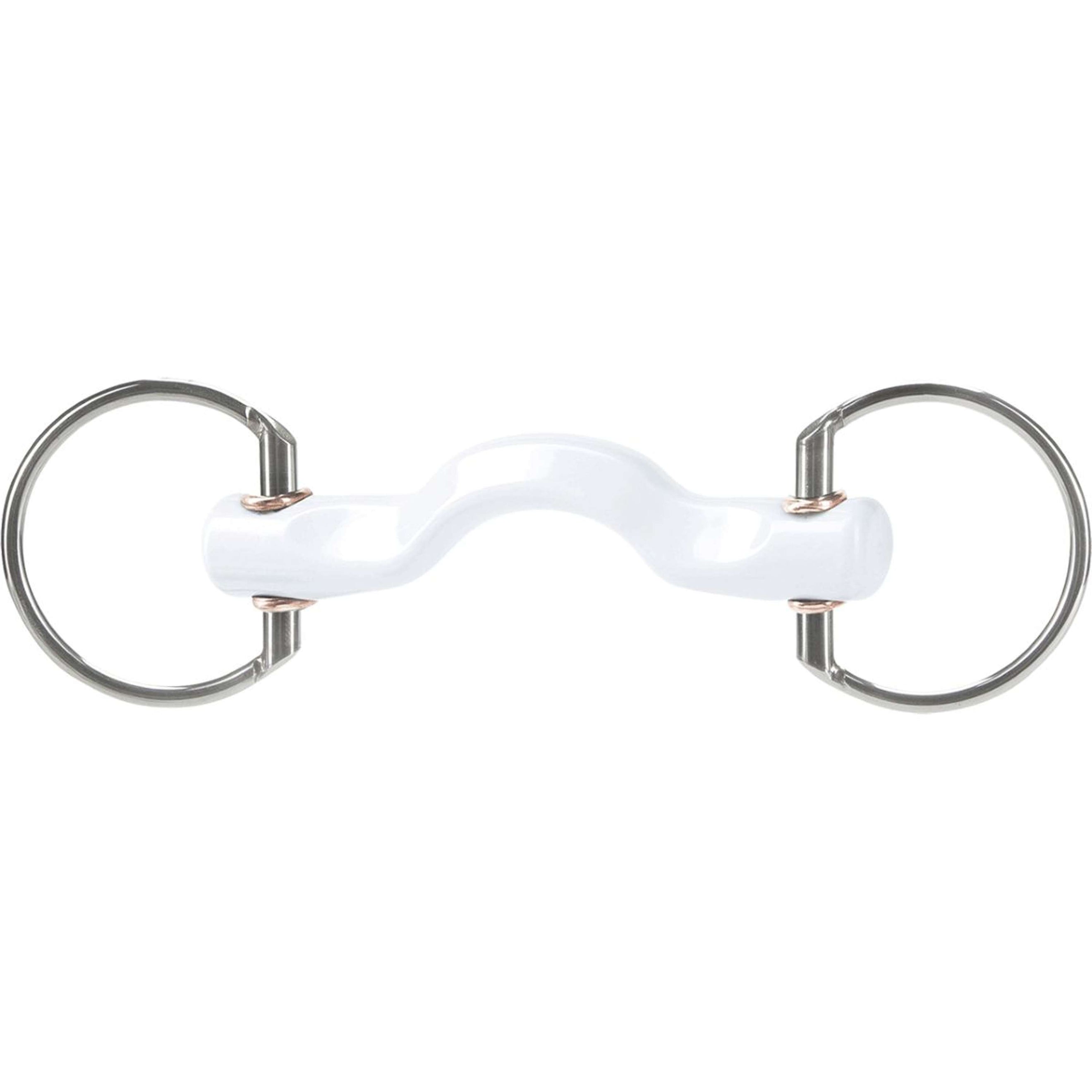 Beris Filete de Argolla Partida Konnex con Puente Suave para la Lengua Beris Filete de Argolla Partida Konnex con Puente Suave para la Lengua