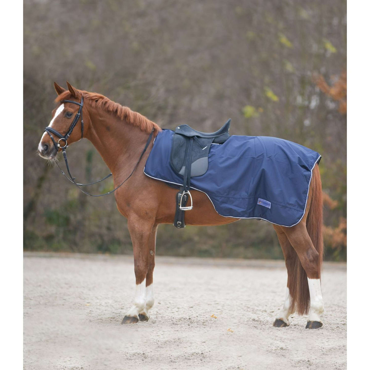 Waldhausen Cubrecuartos impermeable Nightblue