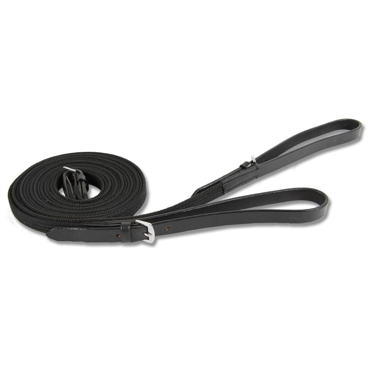 Star Riendas de Gogue Cinta tejida Negro
