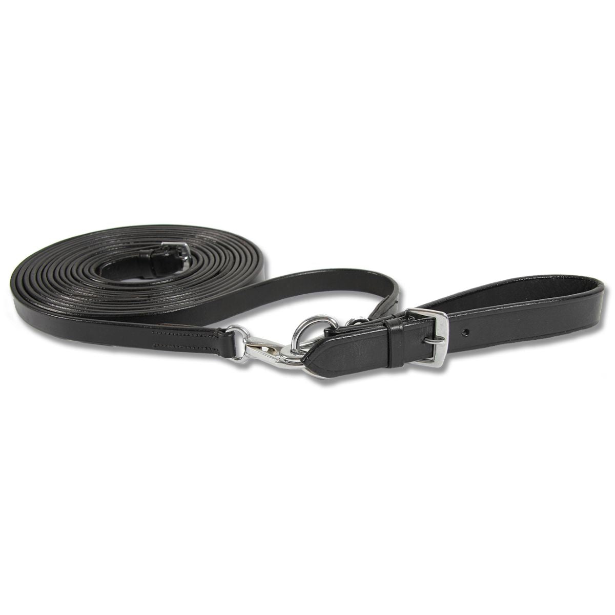 Star Riendas de Gogue 15mm Leder Negro