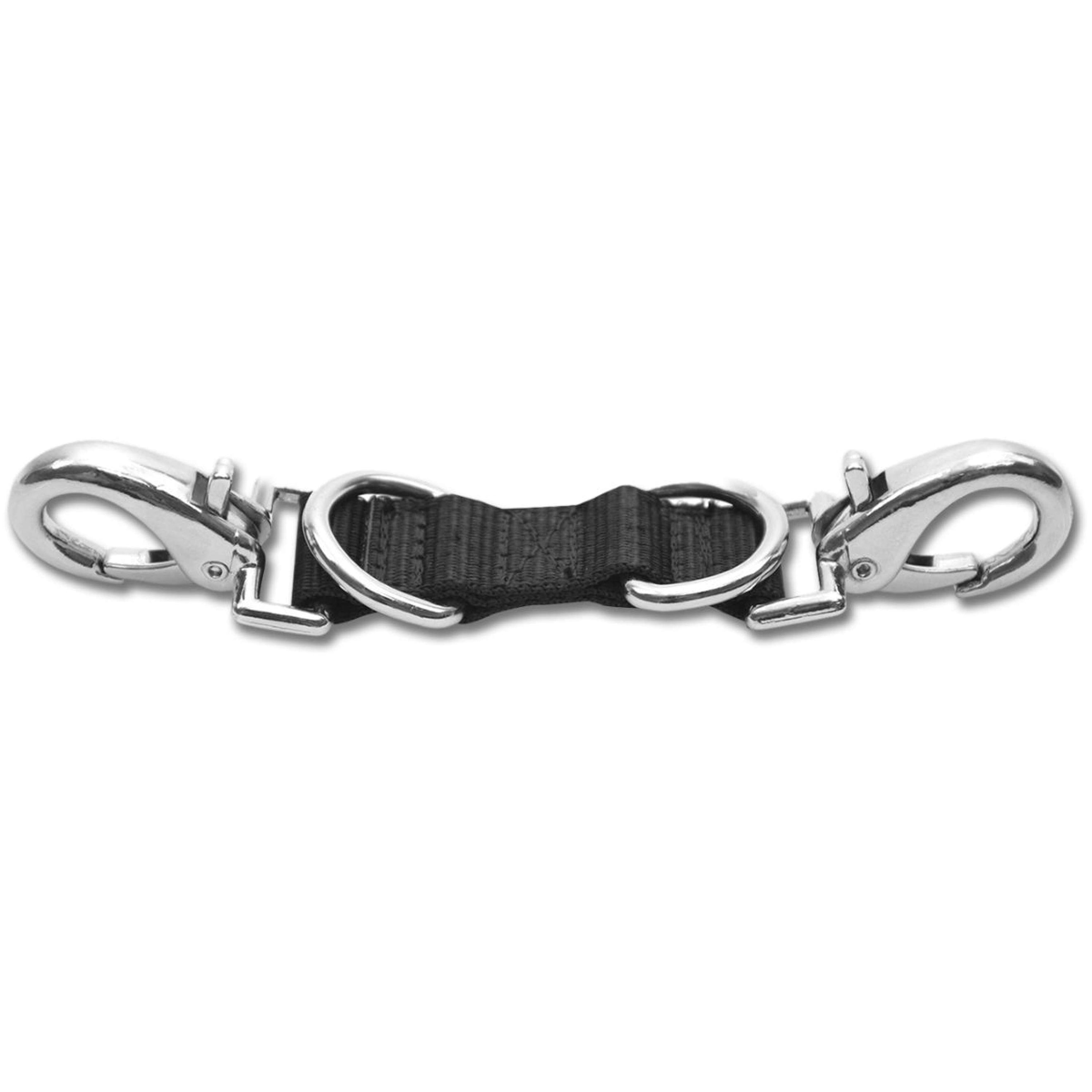 Waldhausen Adaptador de Bocado para Longear Double Negro Waldhausen Adaptador de Bocado para Longear Double Negro