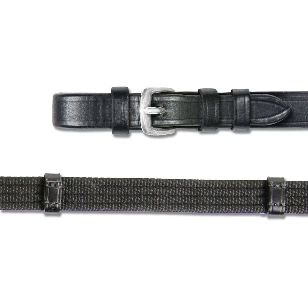 Waldhausen Riendas X-Line 19mm Cinta tejida Negro