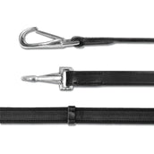 Waldhausen Riendas X-Line 19mm Antideslizante con Mosquetones Negro
