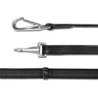 Waldhausen Riendas X-Line 19mm Antideslizante con Mosquetones Negro