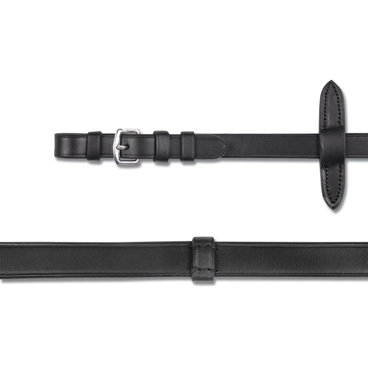 Waldhausen Riendas X-Line Leder Extra Lang Negro