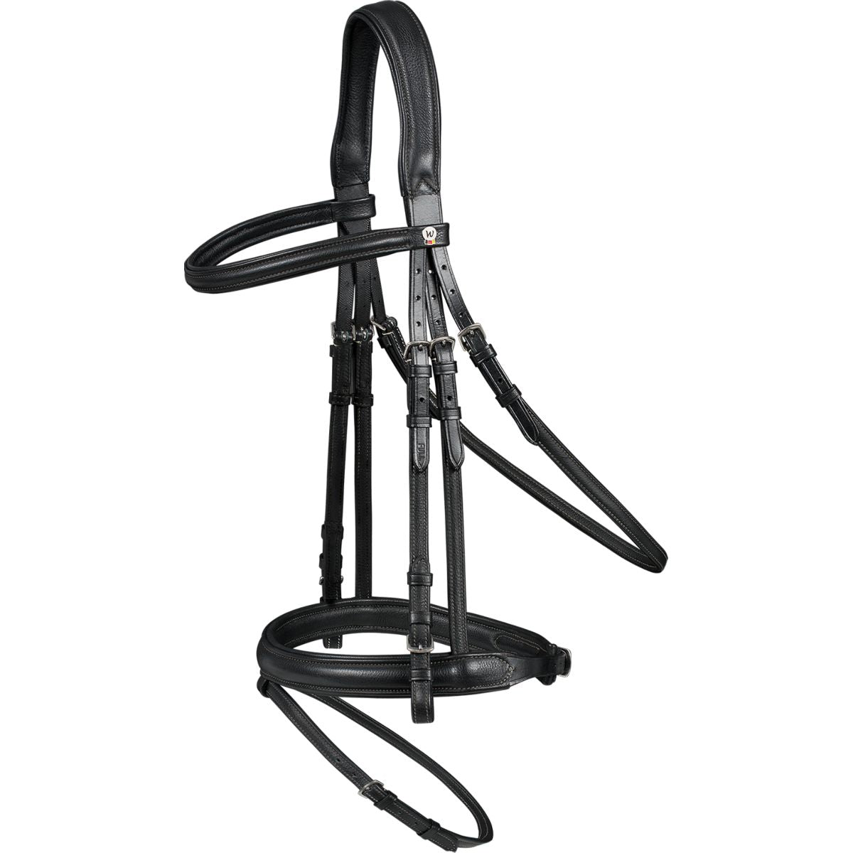 Waldhausen Brida X-Line Supersoft Inglés Combinado Negro