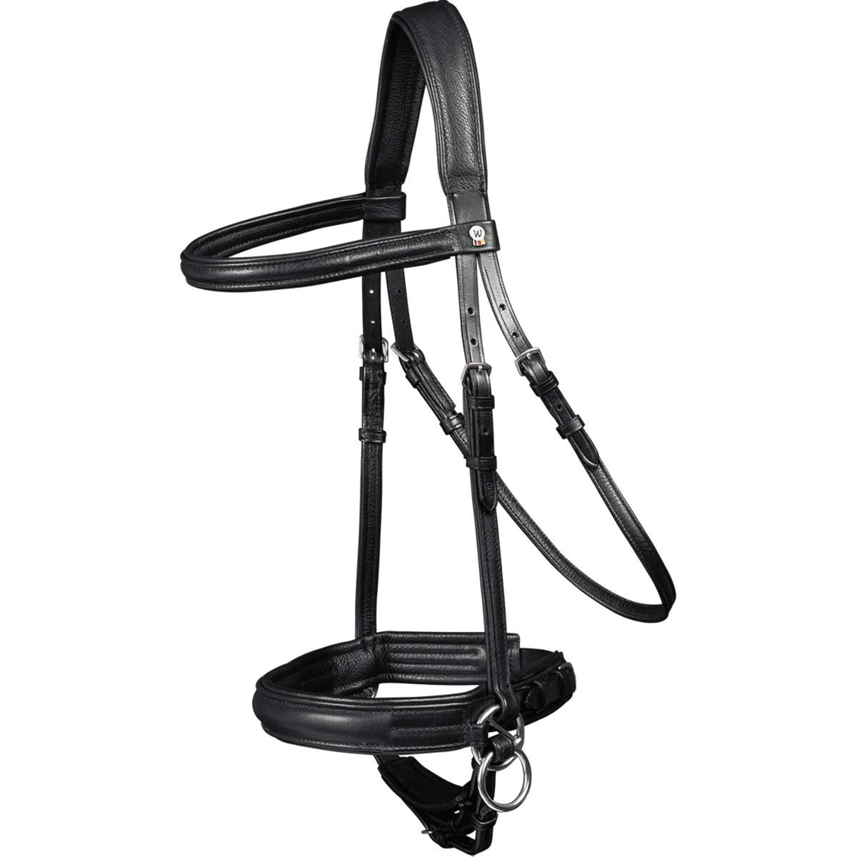 Waldhausen Brida sin Bocado X-Line Supersoft Negro