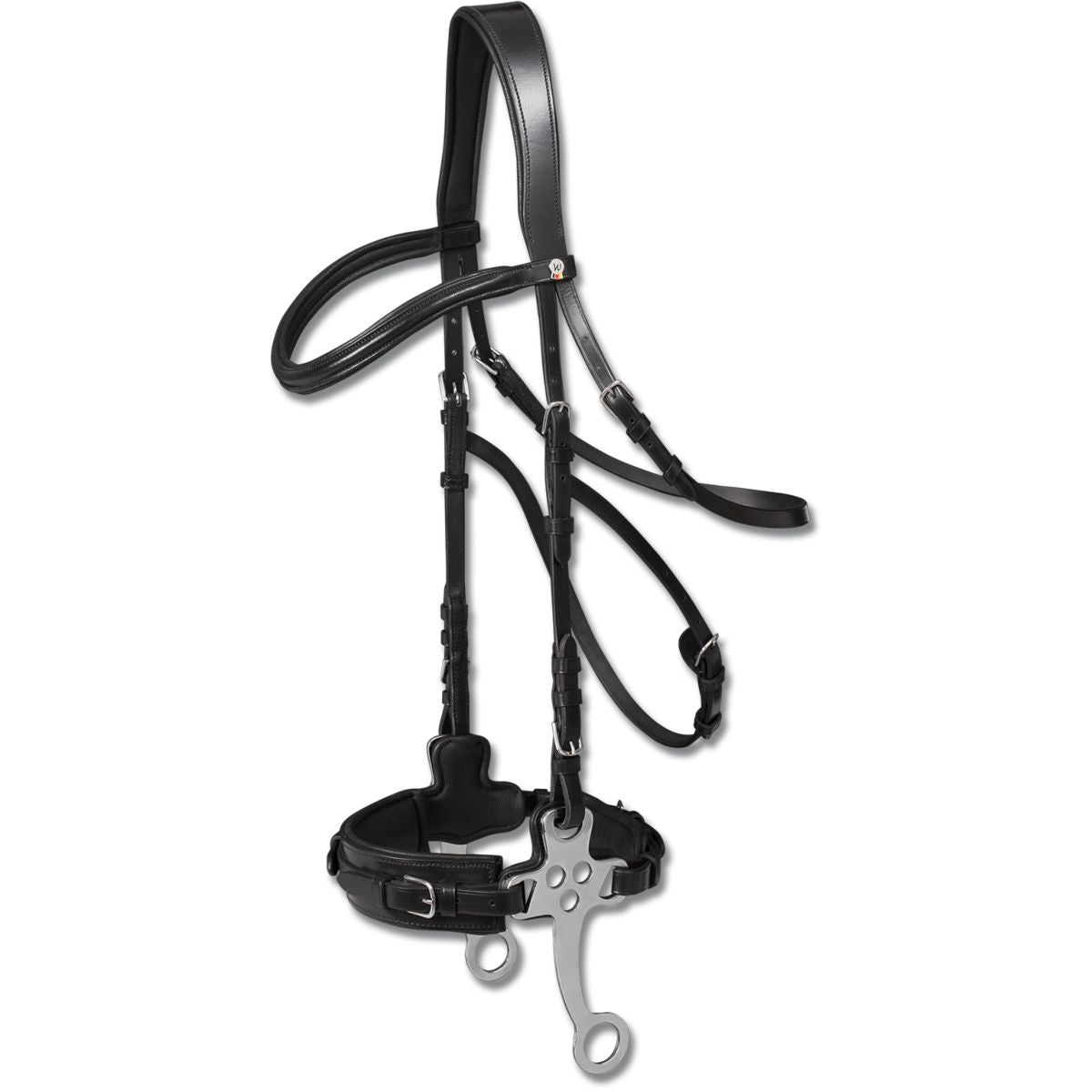 Waldhausen Hackamore Hackamore X-Line Negro